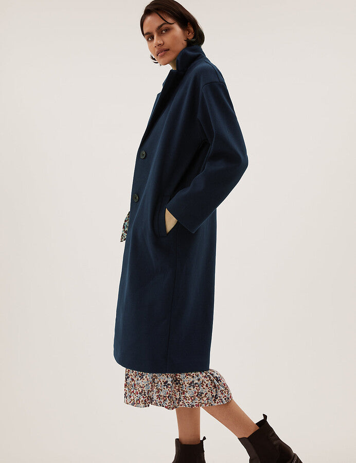 M&S Ladies Long Coat T59/1505C