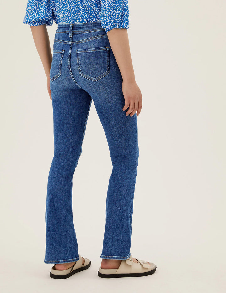 M&S Slim Flare High Rise Jeans T57/8789