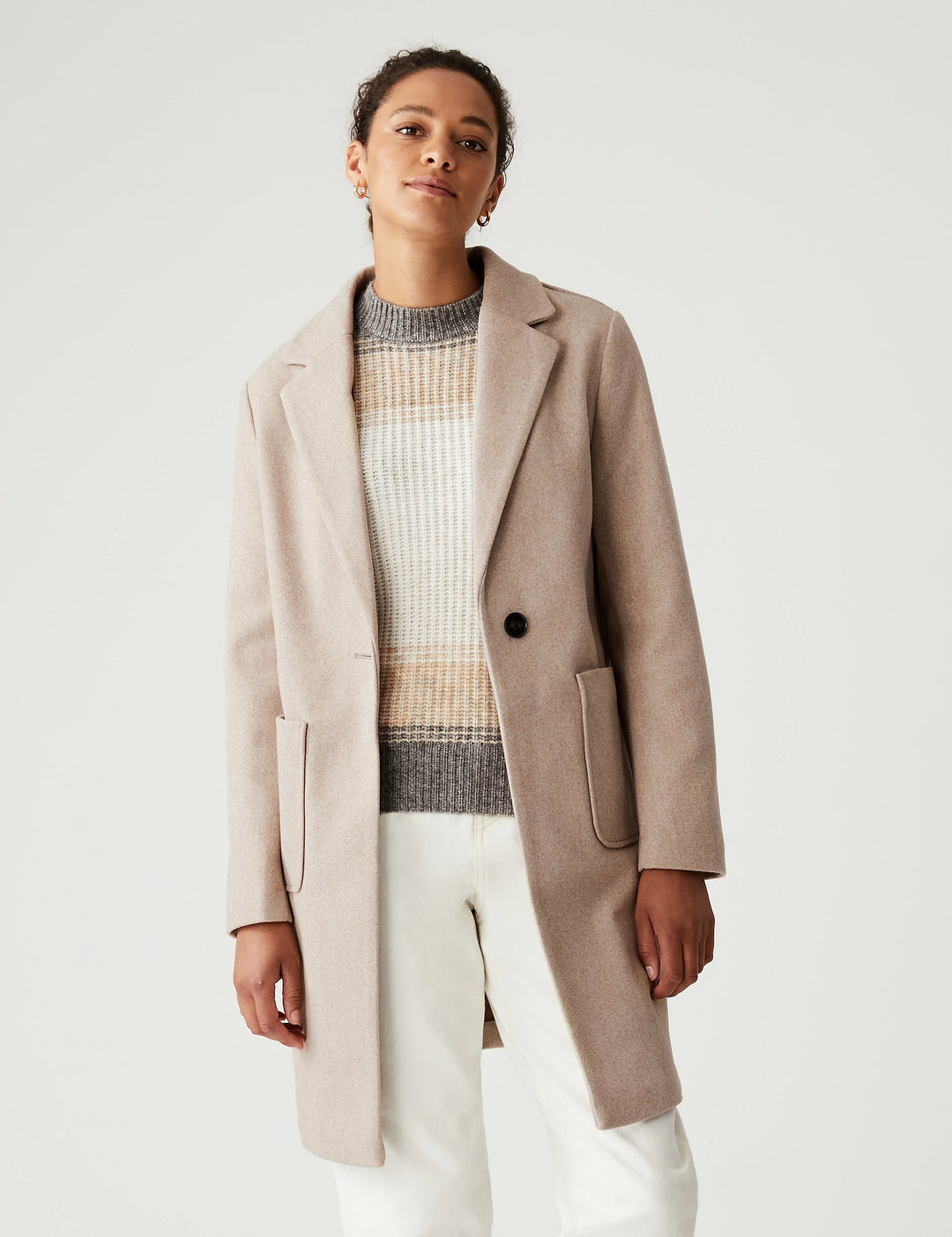M&s ladies long coats on sale