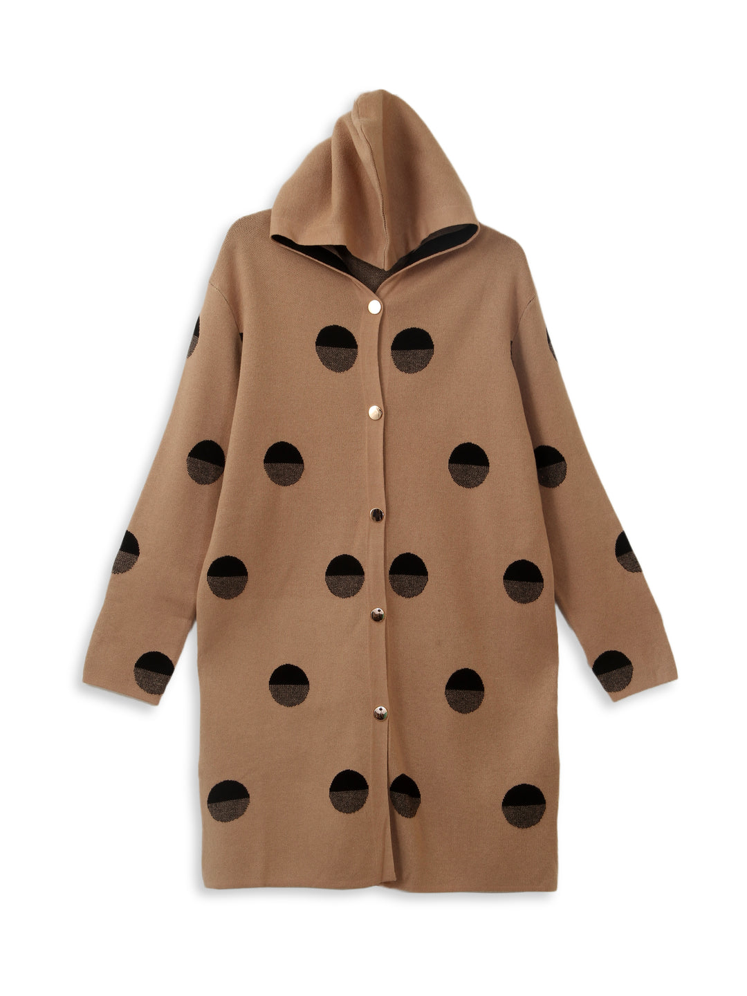 Tonsurton Ladies L/S Hooded Long Coat 8436