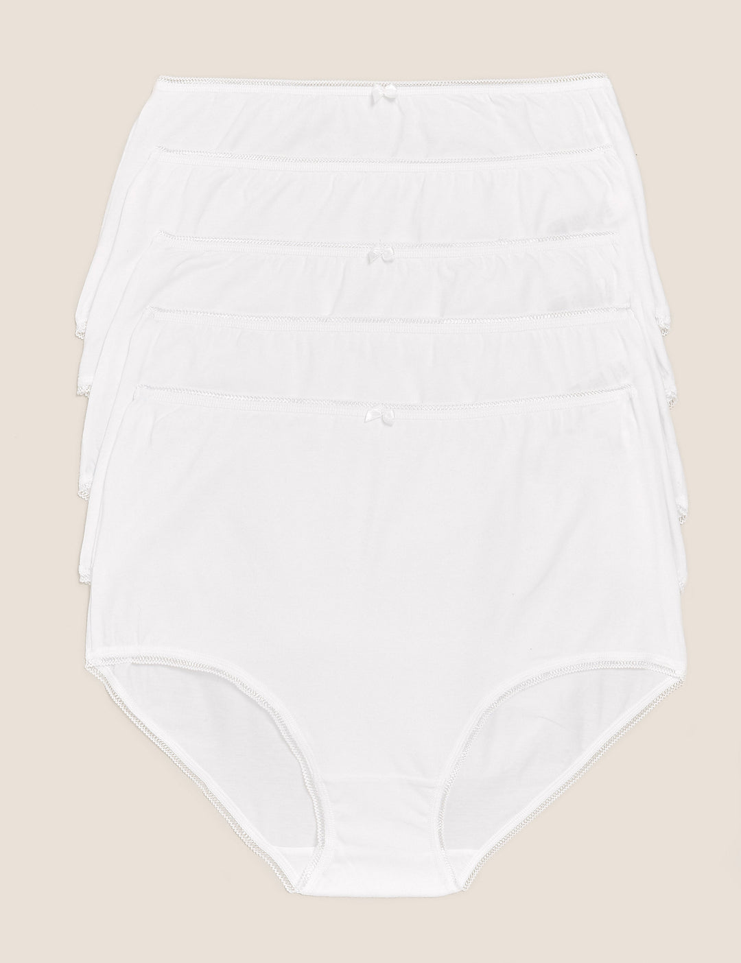 M&S Ladies 5 Pack Full Brief T61/4934P