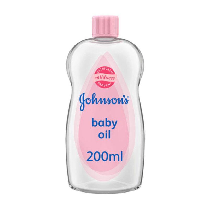 Johnsons Baby Oil Pink 200ml (A)