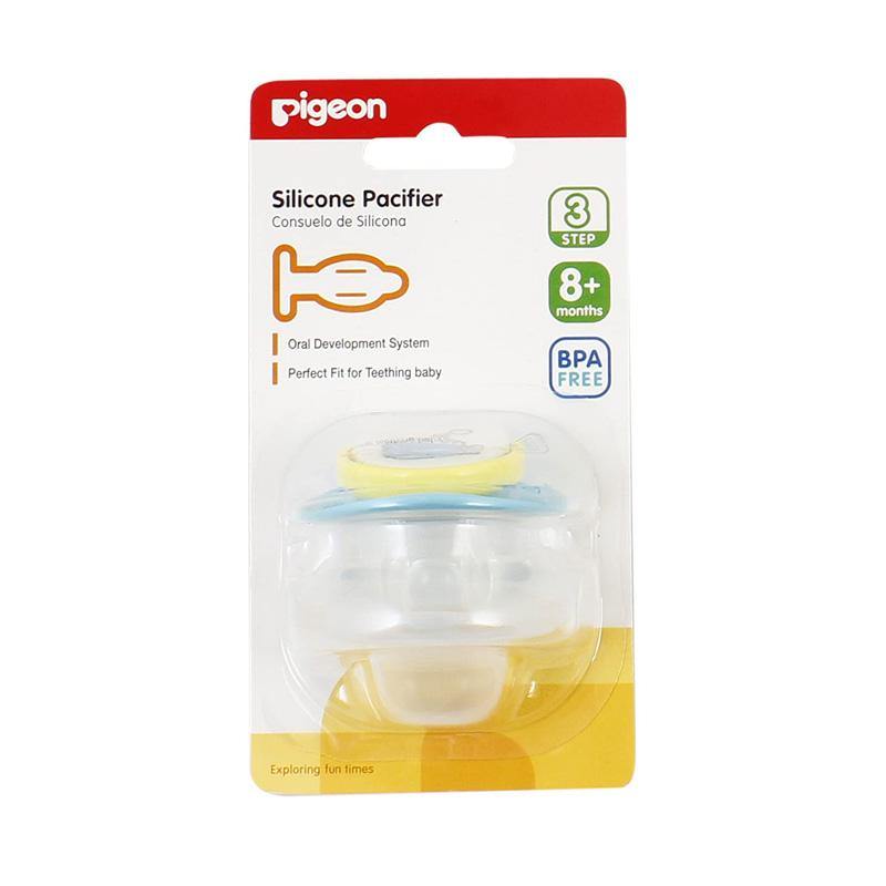 Pigeon Silicone Pacifier Soother Step 3 8month