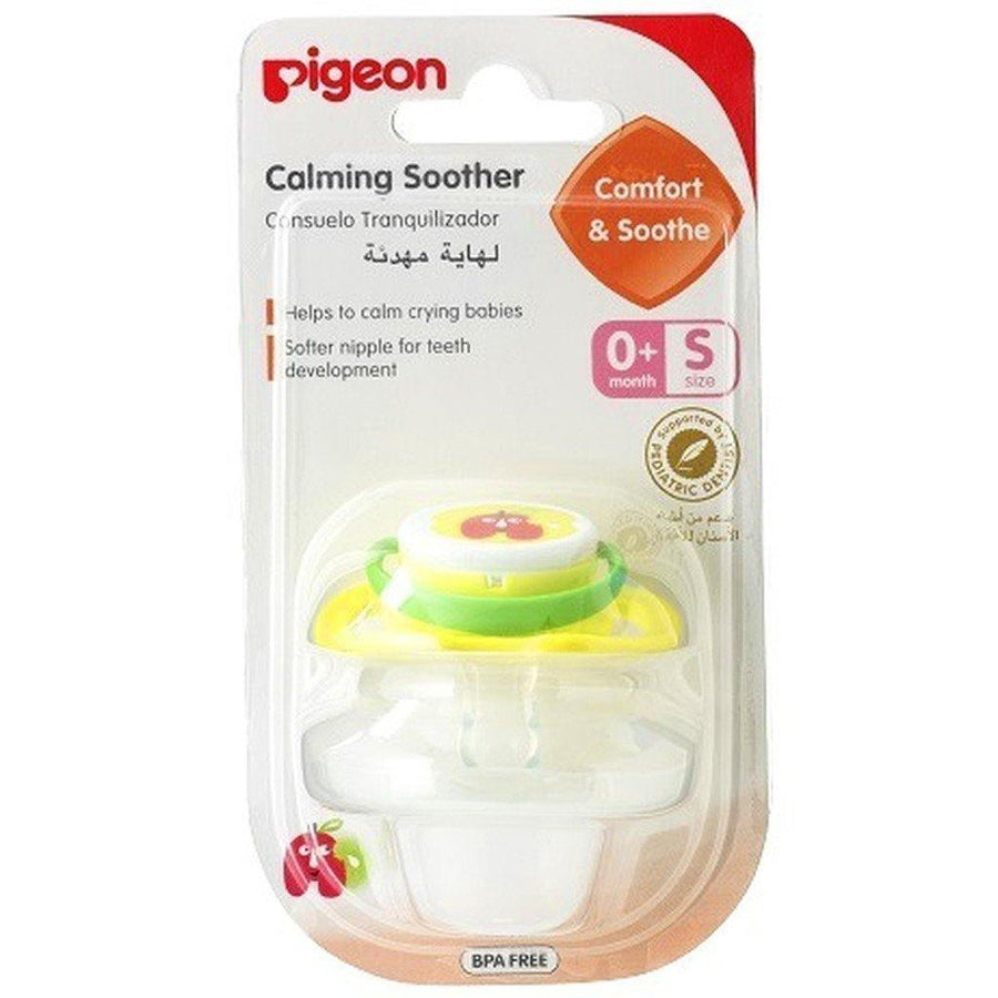 Pigeon Baby Calming Soother 0M+ (S) Apple 26061