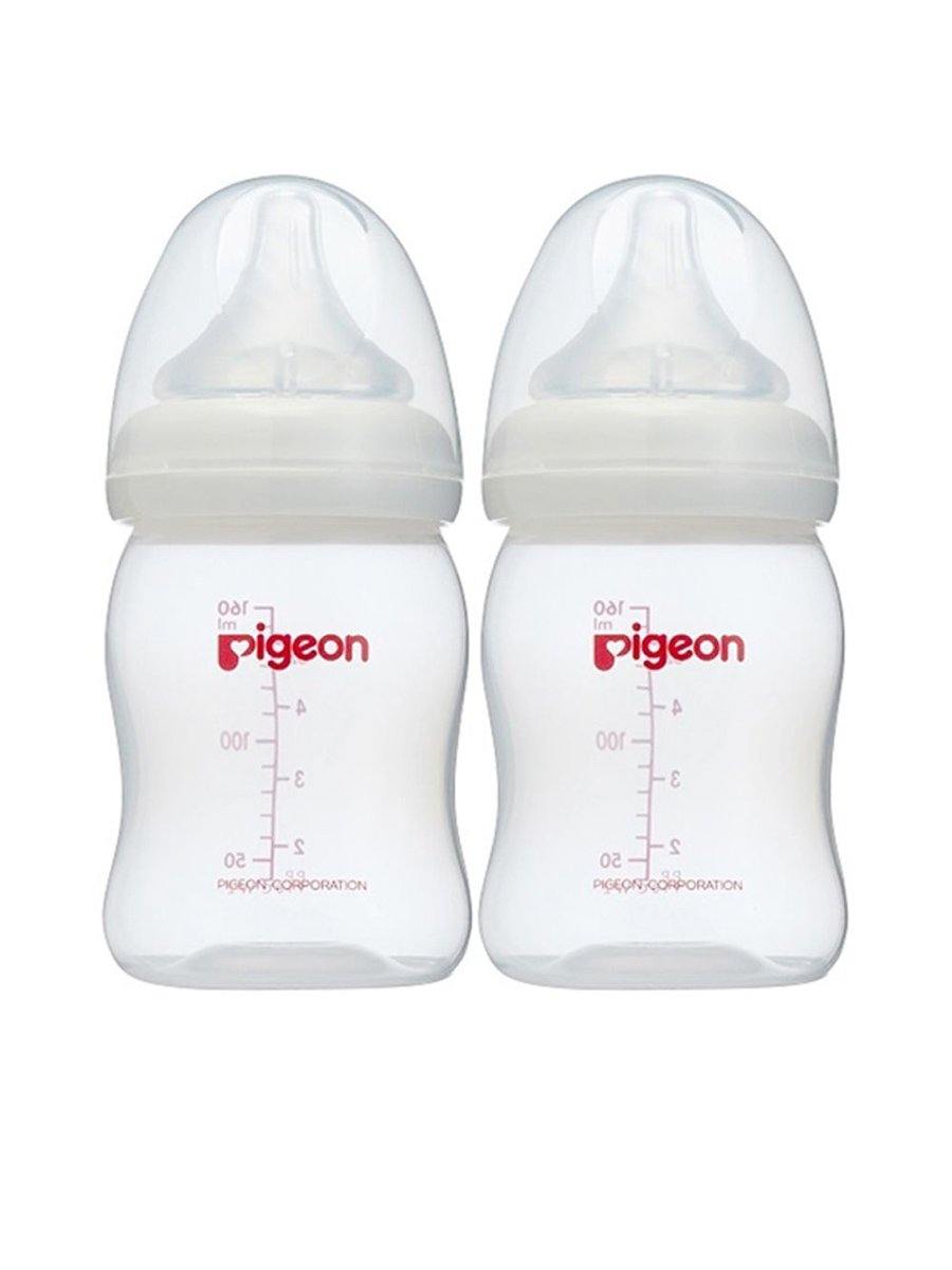 Pigeon Baby Soft Tuch PP Nursing Bottle 0M+ 2PK 160ml 26204 (A)