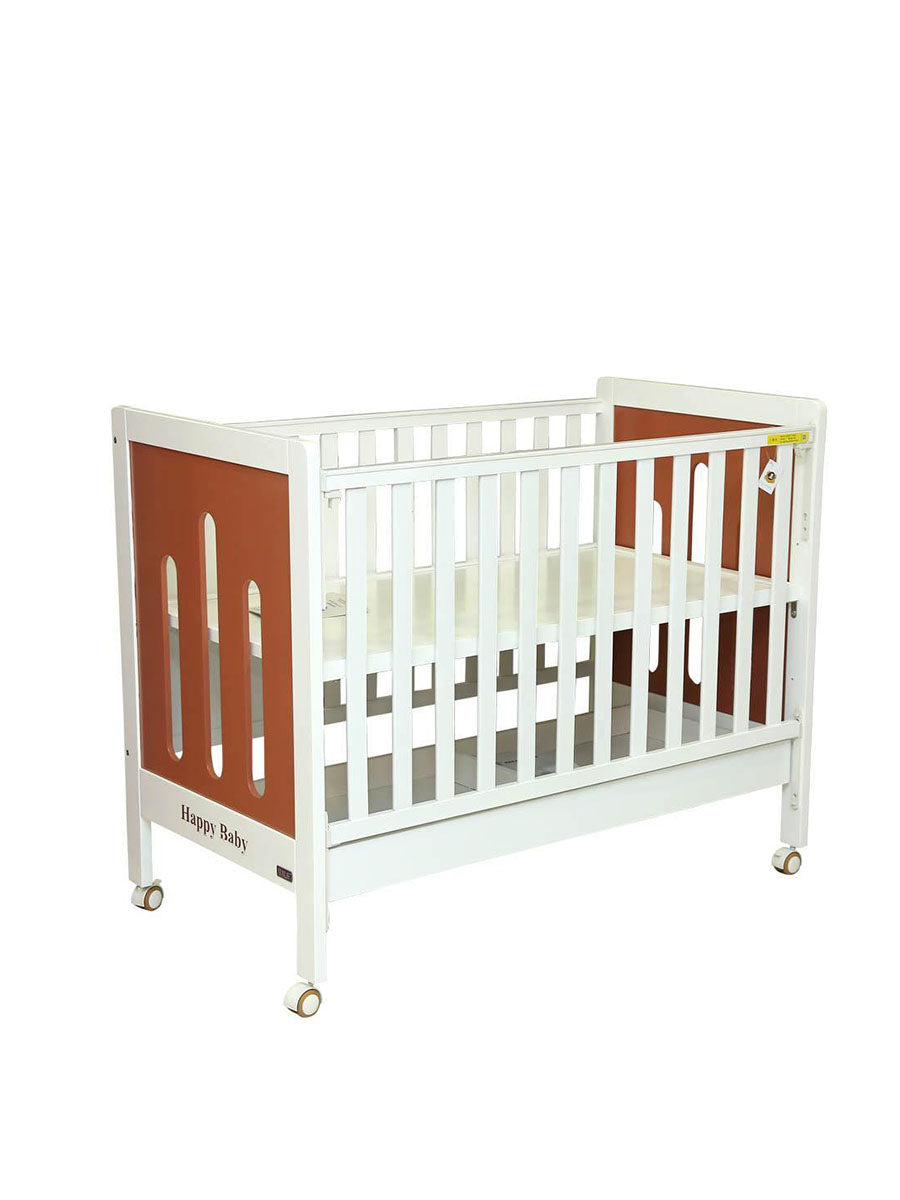 Imp Baby Wooden Cot With Swing +Drawer BC-710 (A)