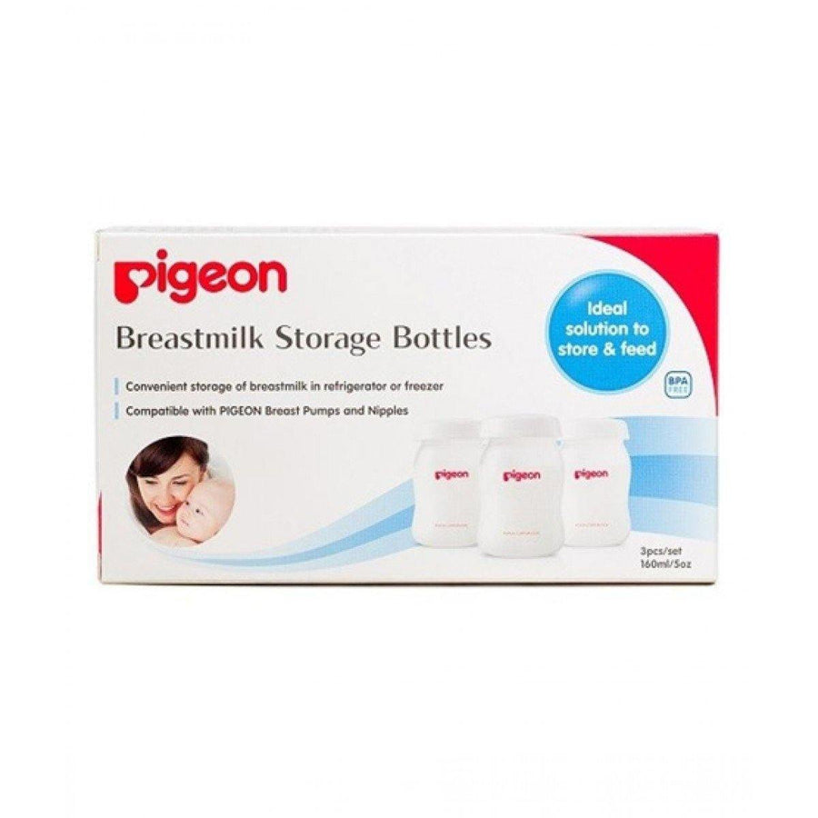 Pigeon Baby Breast Milk Storage Bootles Pack Of 3 160ml A119 (A)