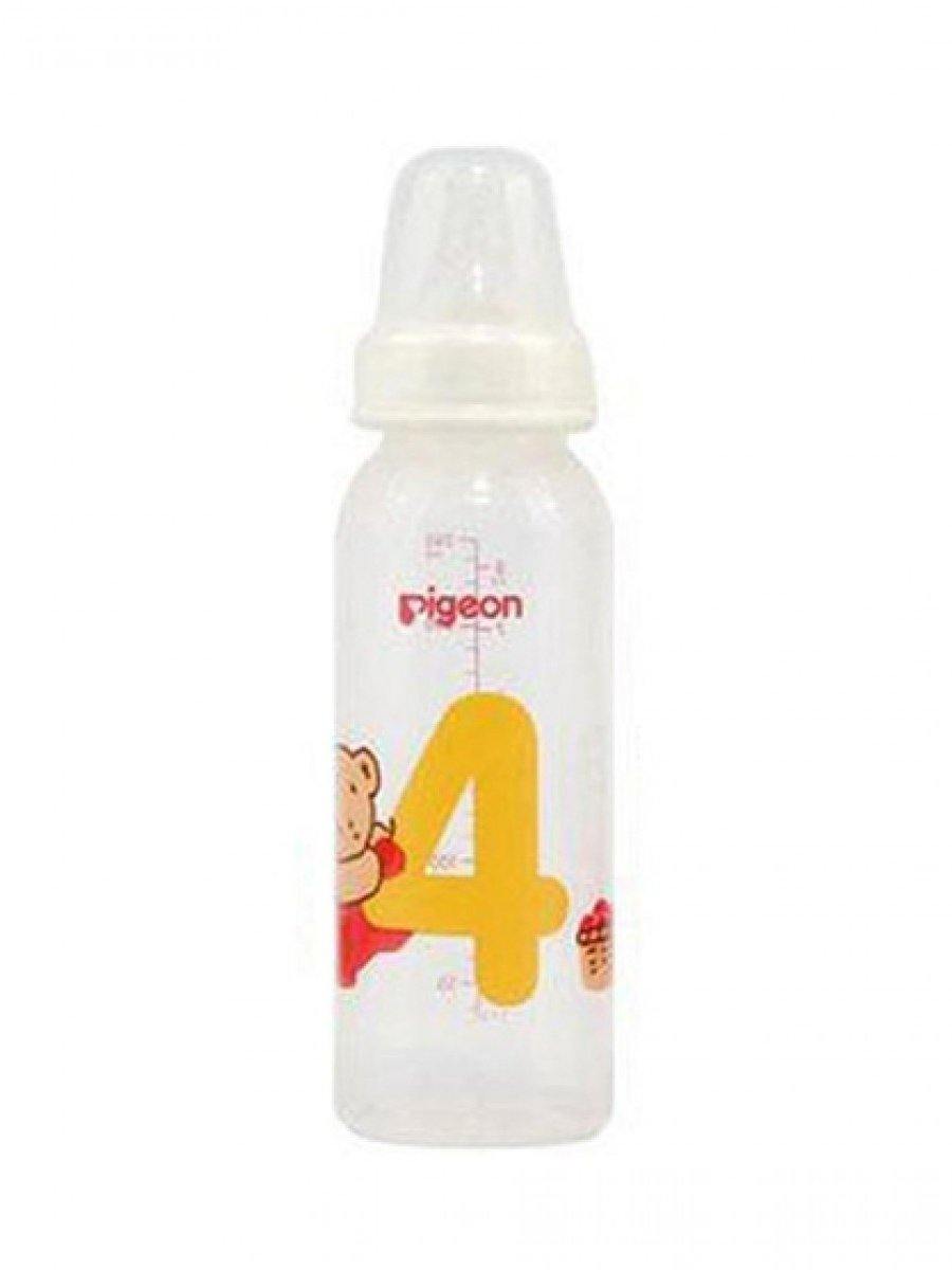 Pigeon Baby Nursing Bottle Slim Neck 120ml 4 OZ A26309 (4) (A)