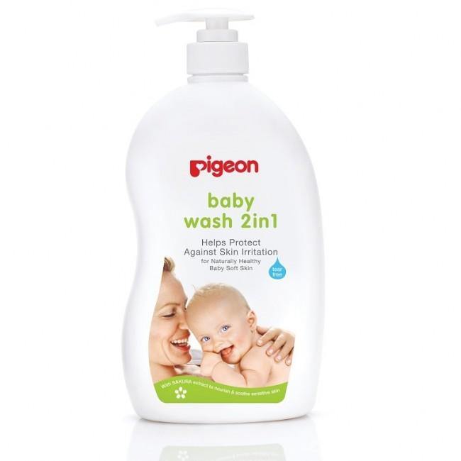 Pigeon Baby Body Wash 2 IN 1 (I638) 500ml (A)