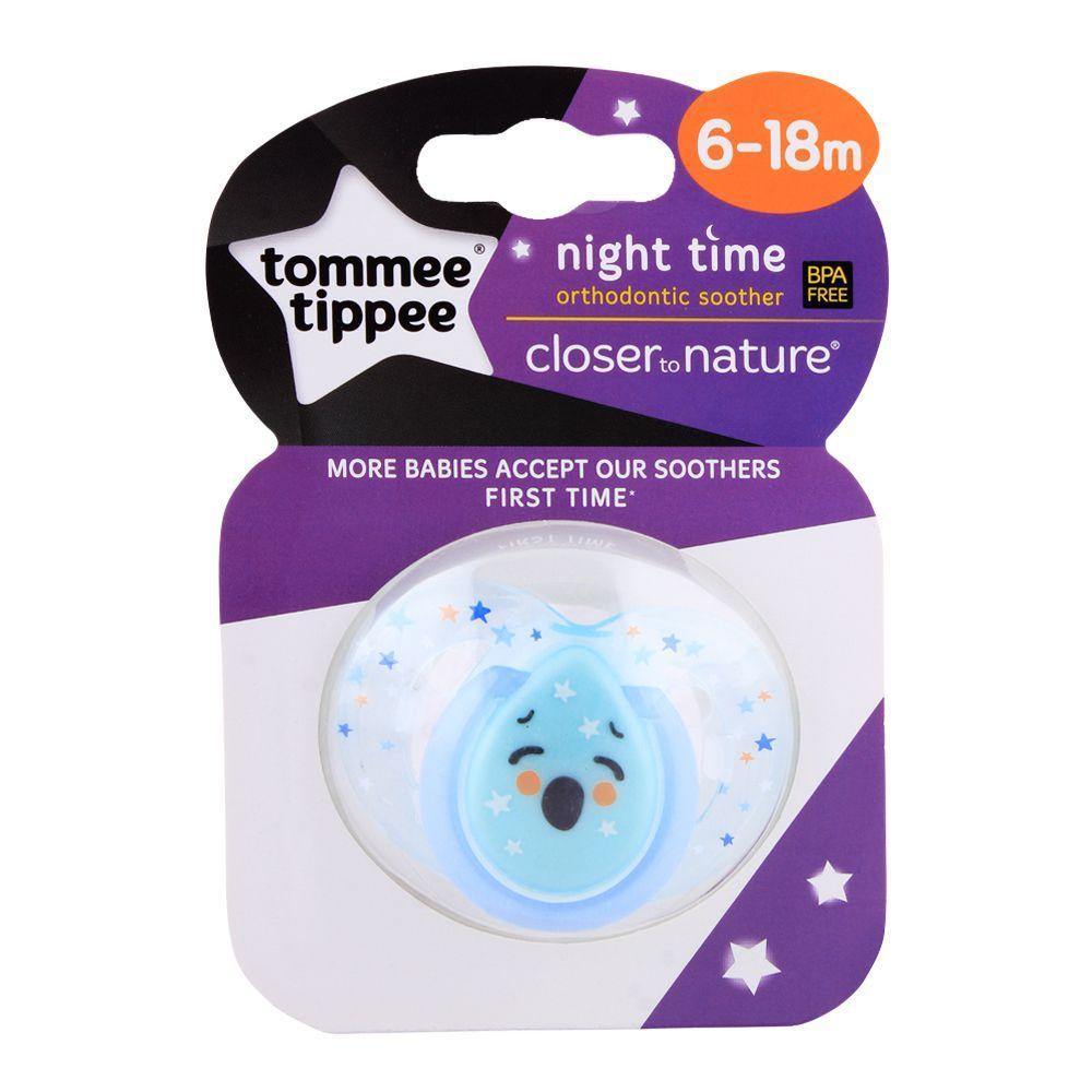 TT Baby Night Time Soother Single Pack W/C 6-18M 433373/38 (Purple) (A+)