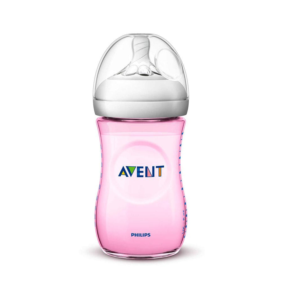 AP Baby Natural F/Bottle PK1 Pink 1M+ 260ml SCF694/13 (1892) (A+)