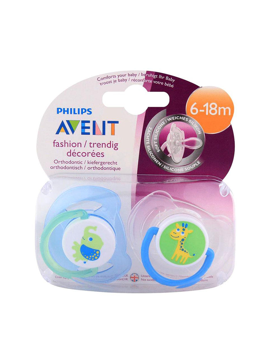 AP Baby Fashion Soother 6-18M PK2 SCF195/22 (1866) (A+)