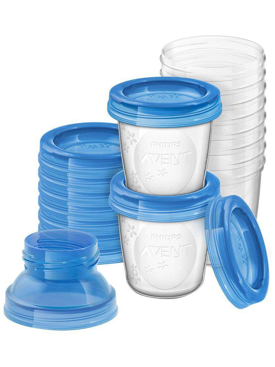 Philips Avent Baby Breast Milk Storage Cup 180ml 10pc SCF618/10 1944 (A+)