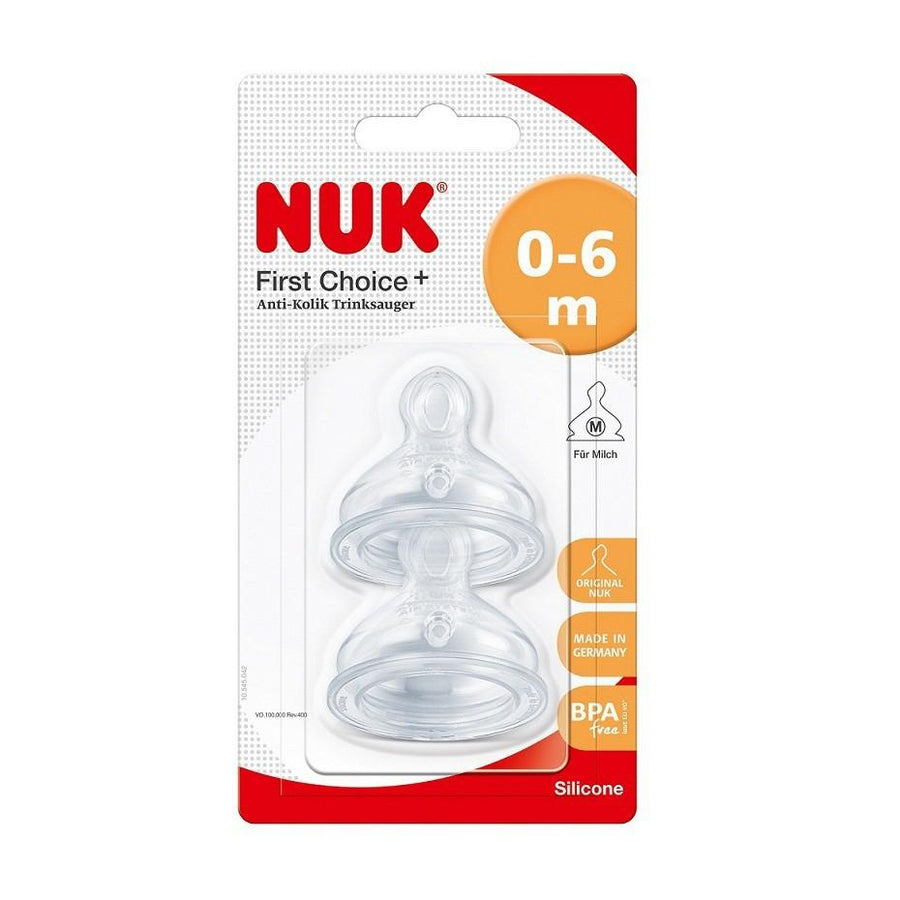 Nuk Baby F-C+ Anti Colic Teat 0-6m 2pc L (709246)