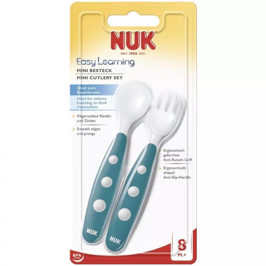 Nuk Baby Mini Cutlery Set 8m+ (255047)