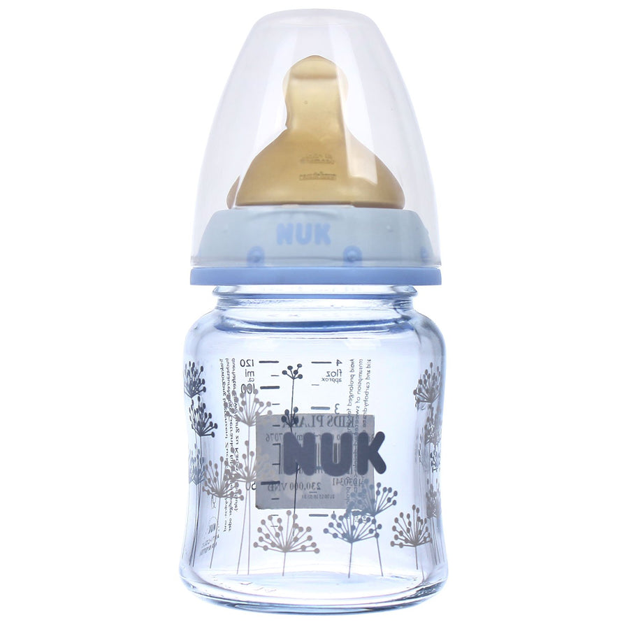 Nuk Baby F-C+ Glass Feeding Bottle 120ml 0-6m (747076)
