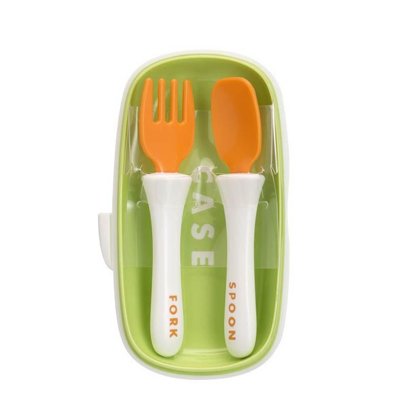 Pigeon Baby DO-IT-MYSELF Spoon & Fork Set D400 (A)