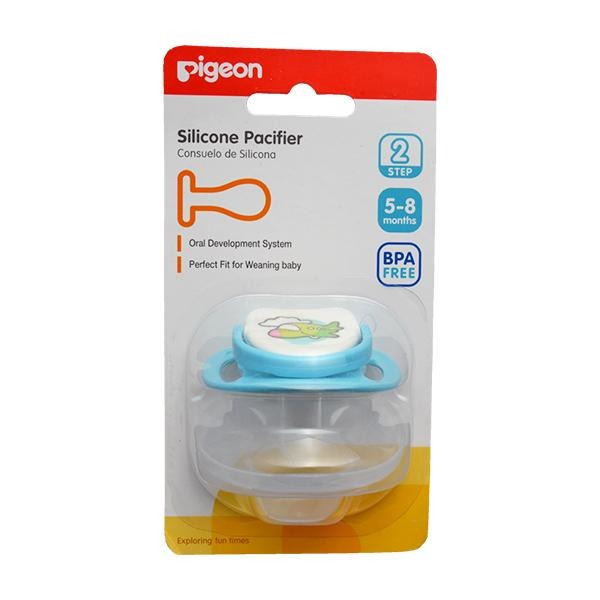 Pigeon Baby Silicone Pacifier Step 2 Blue N13680 (A)