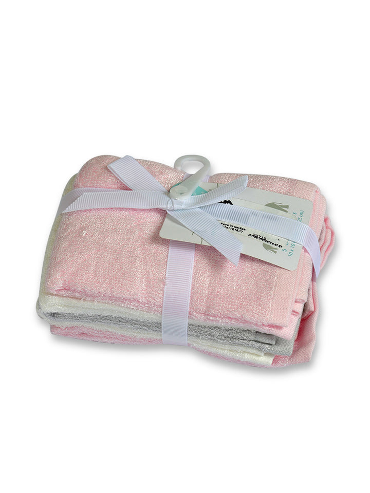 Loveable Baby Face Towel 5pk Set 71020,21,24,25,74115,16,17 (S-20)-1