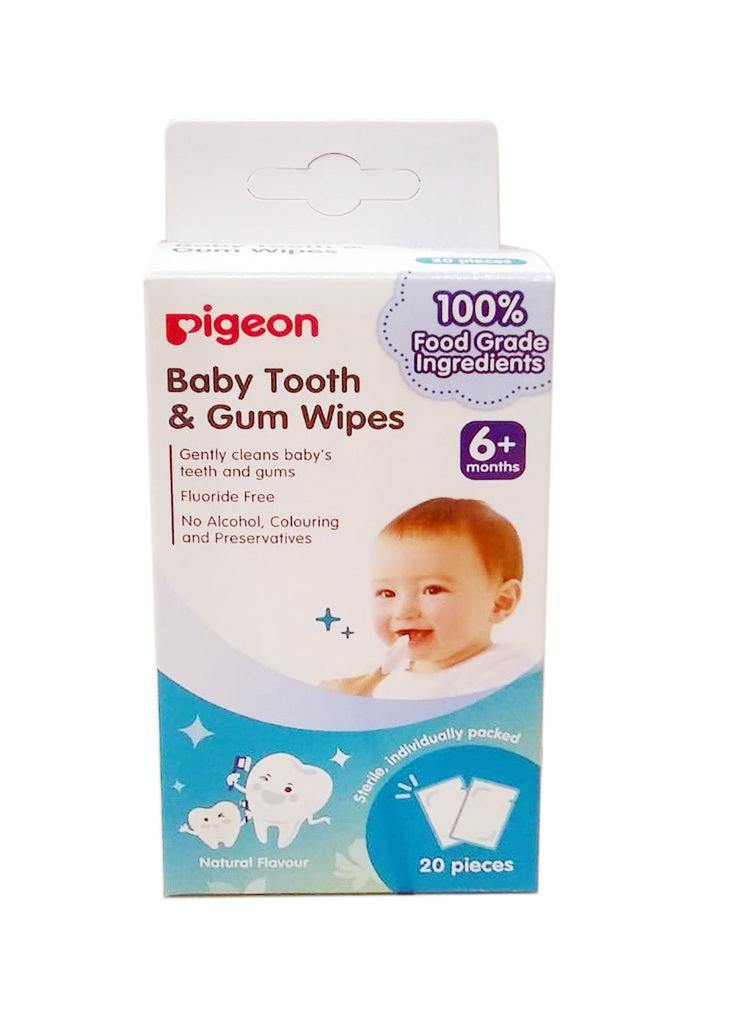 Pigeon Baby Tooth & Gum Wipes Natural H78290-1