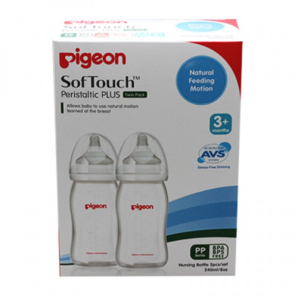 Pigeon Peristaltic Plus PP Bottle 240 ml 26678 (A26205) (S-21)