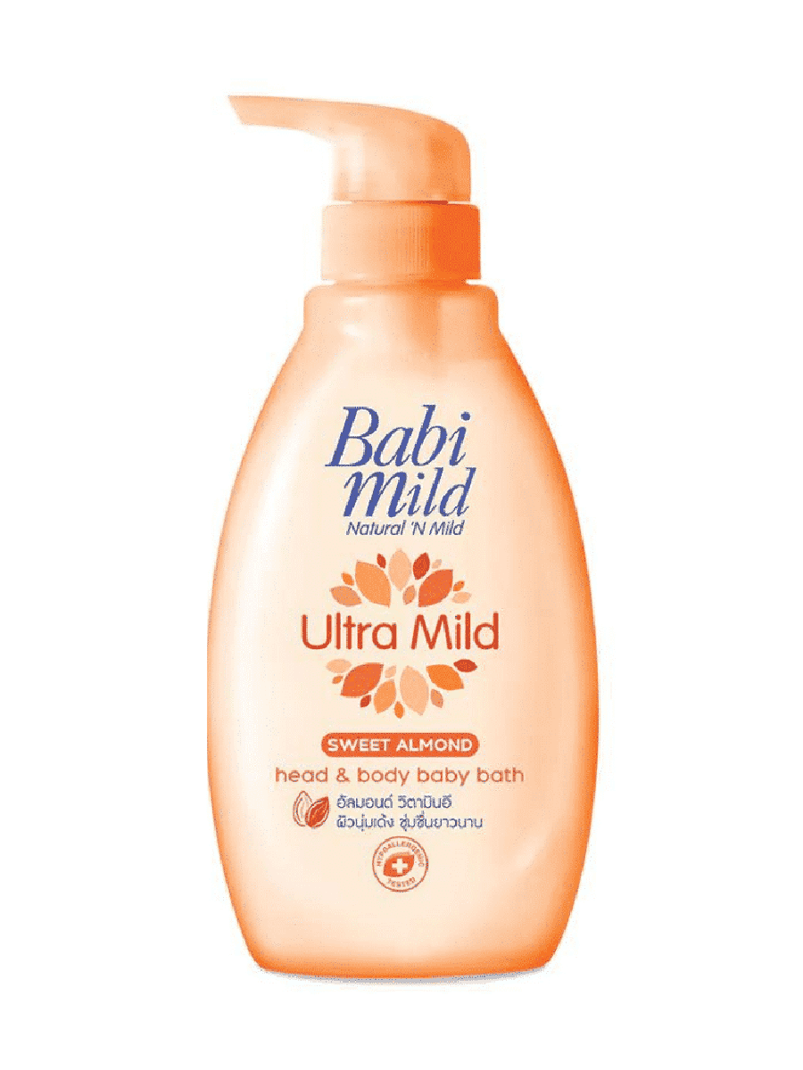 Baby Mild Baby Bath Sweet Almond 200ml 3012