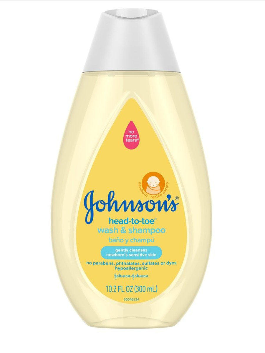 Johnsons Head to Toe Wash & Shampoo 300ml