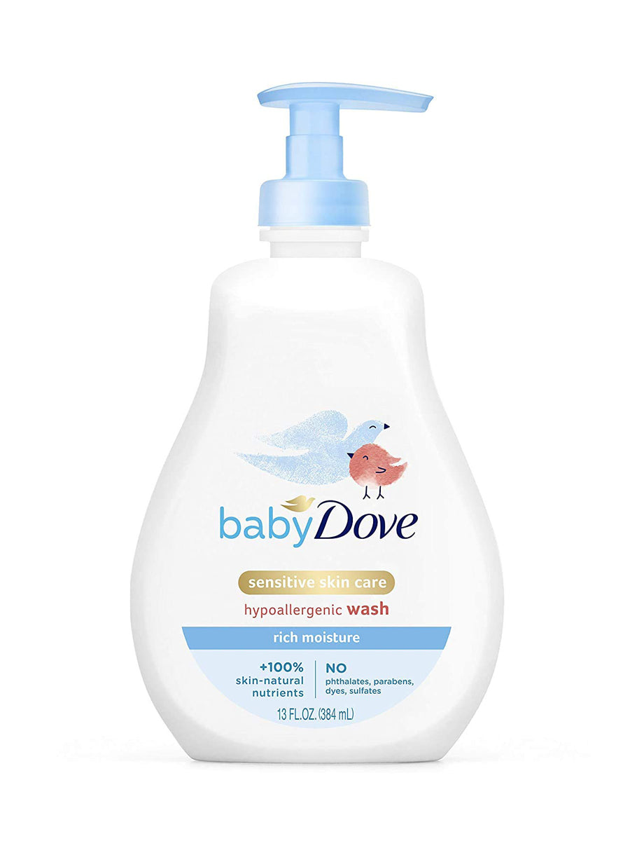 Dove Rich Moisture Baby Wash 384ml (USA)