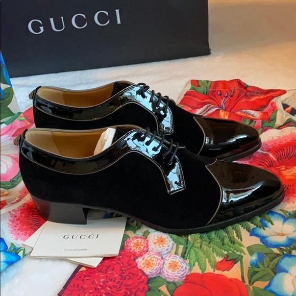 Gucci Men Laceup Shoes 570108FASAO 1000