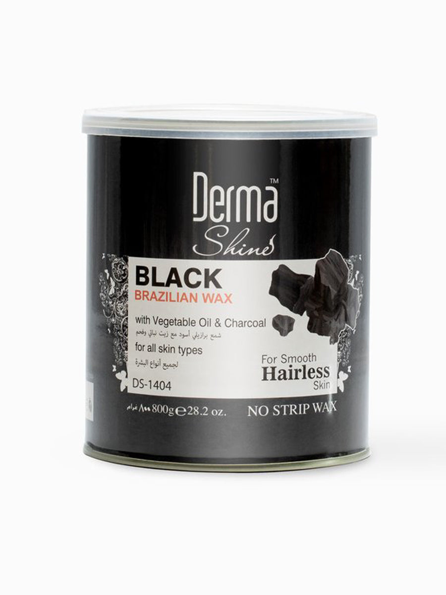 Derma Shine Black Brazilizn Wax 800gm