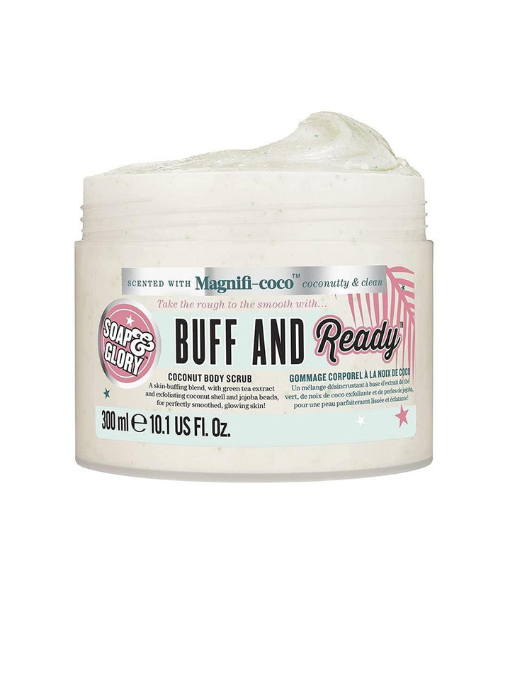 Soap & Glory Coconut Body Scrub Buff And Ready 300ml