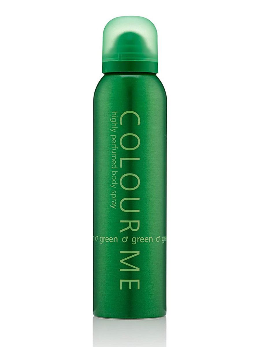 Color Me Deodorant Spray Green 150ml