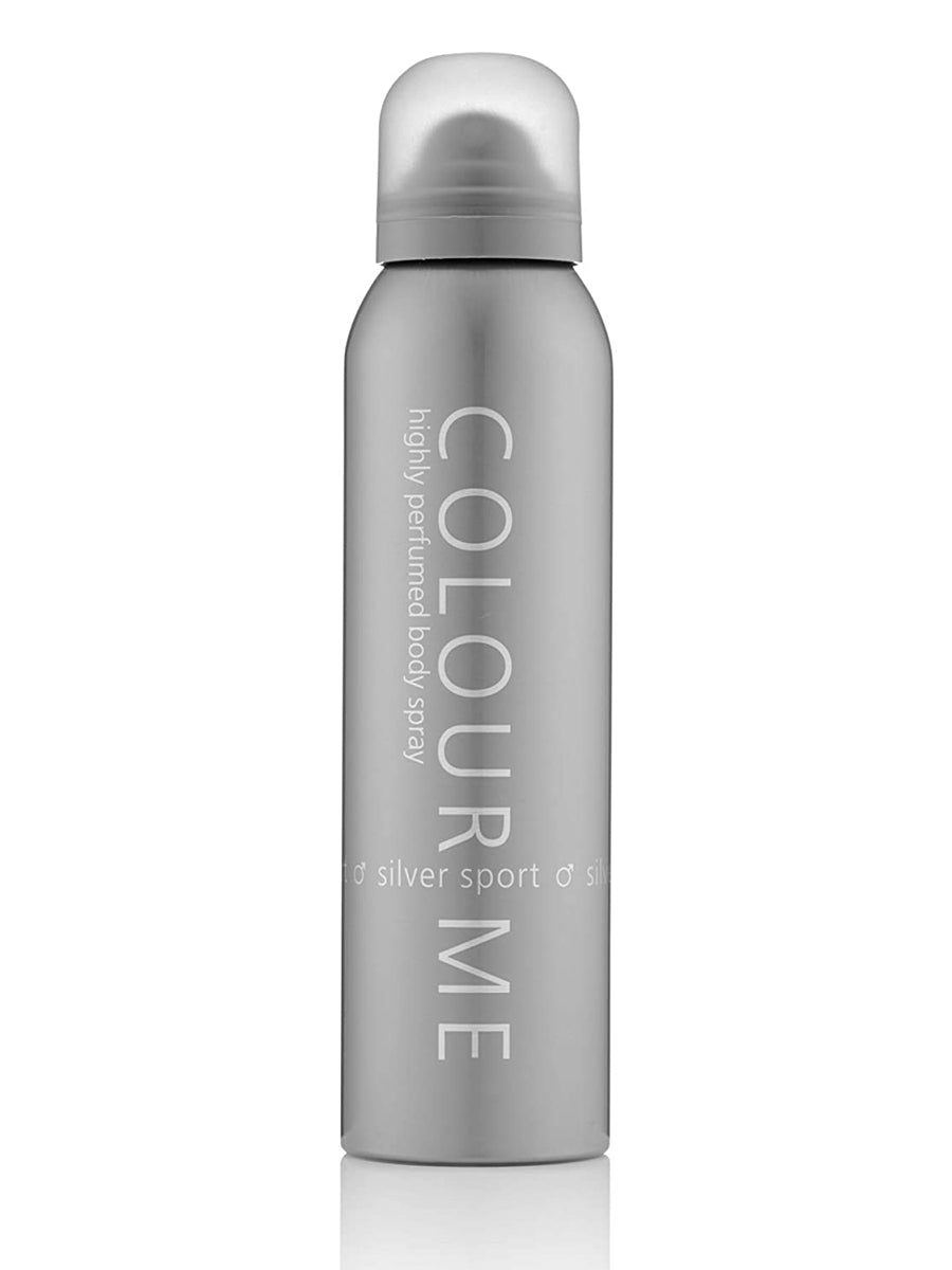 Color Me Deodorant Spray Silver 150ml