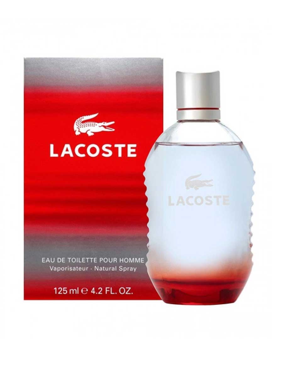 LACOSTE MENS PERFUME RED 125ML