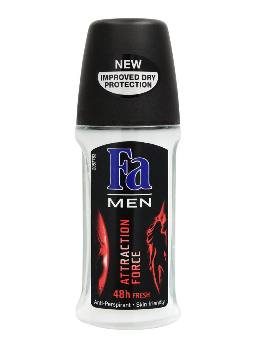 FA Men Roll On Attraction Force 48H 50Ml