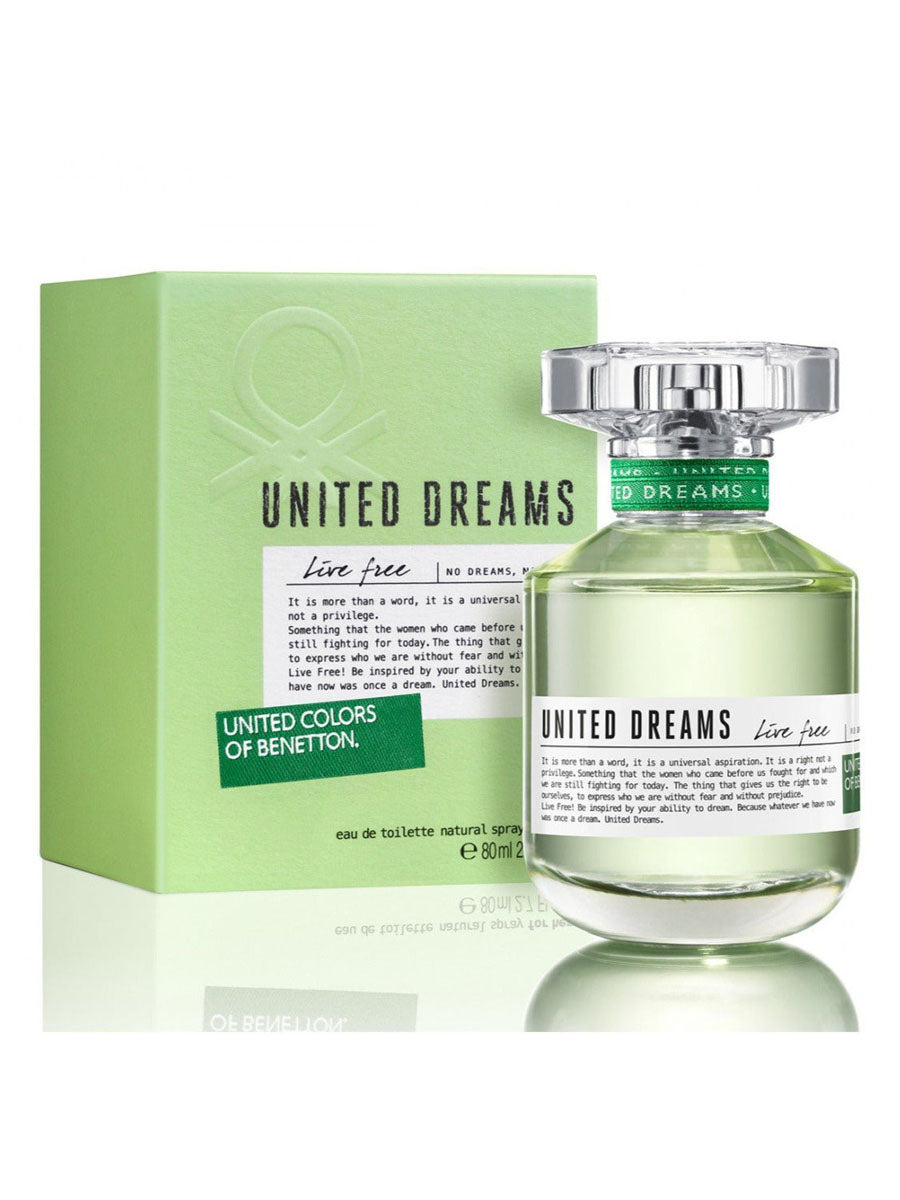 United Dreams Live Free For Her EDT 80ml