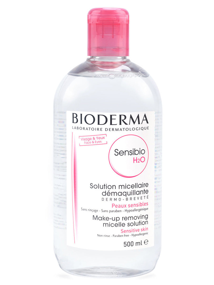 Bioderma Sensibio H2O Makeup Removing Micelle Solution 500Ml