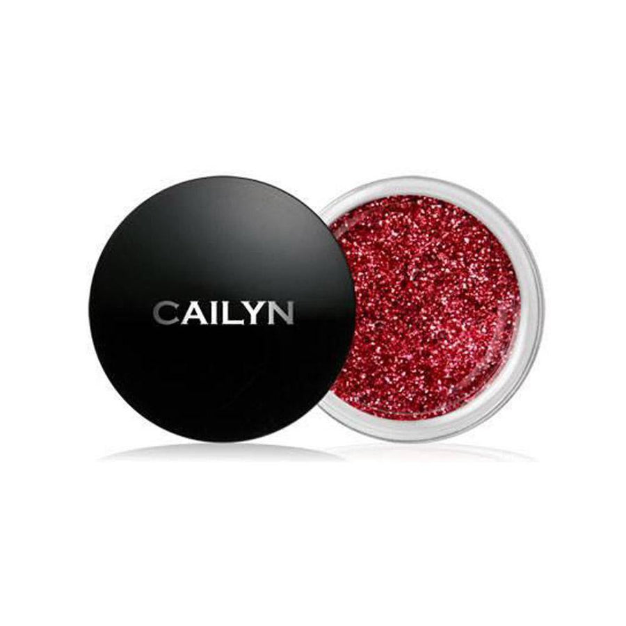 Cailyn Carnival Glitter Powder (0.17oz/5gram) Rubby Red