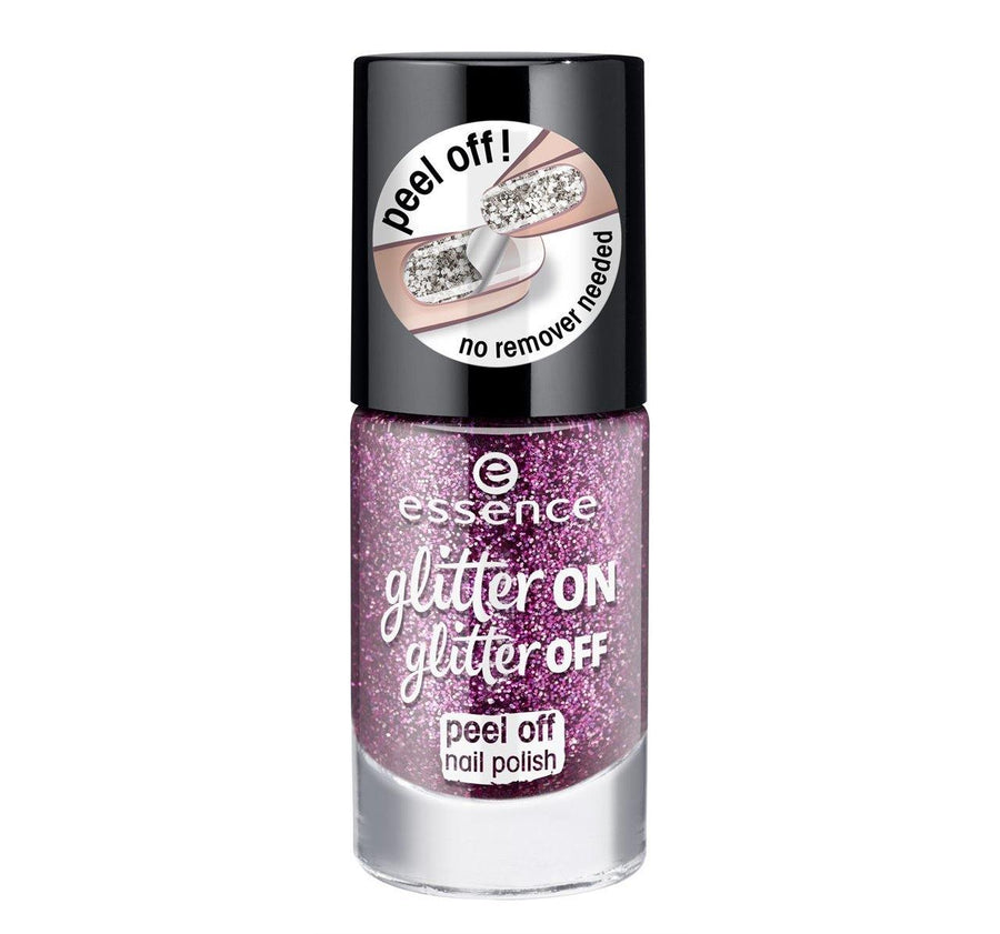 Essence Glitter On Glitter Off Peel Off Nail Polish 03 903938