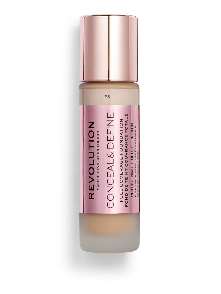 Makeup Revolution Conceal & Define Foundation F8