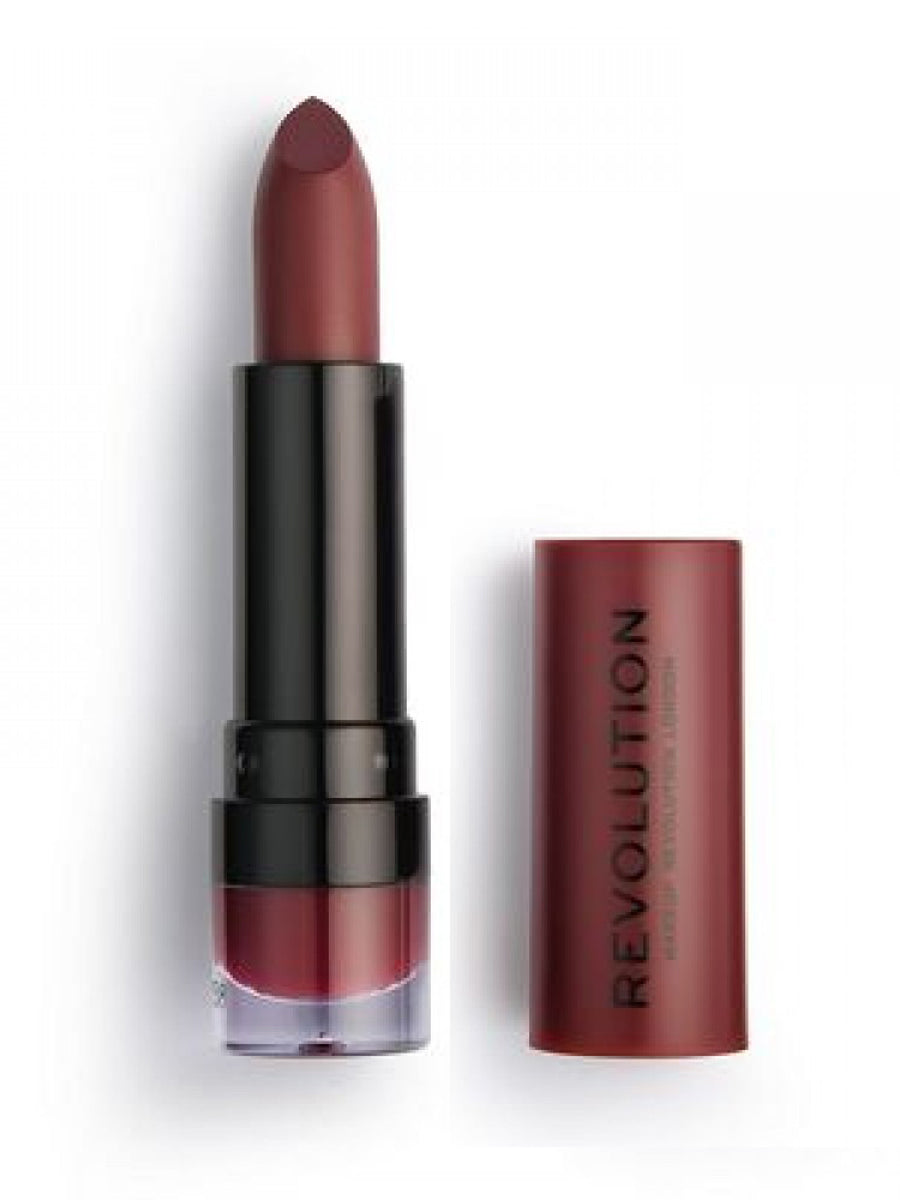 Make up Revolution Plum 148 Matte Lipstick