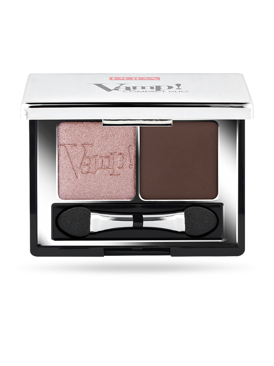Pupa Vamp! Comp Duo Eyeshadow Duo Pure Colr Full Pay-Off - Pink Earth