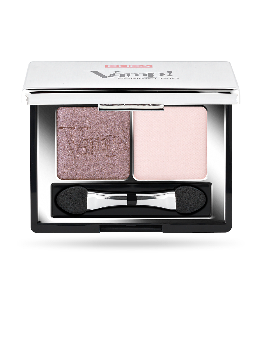 Pupa Vamp! Comp Duo Eyeshadow Duo Pure Colr Full Pay-Off - Soft Mauve