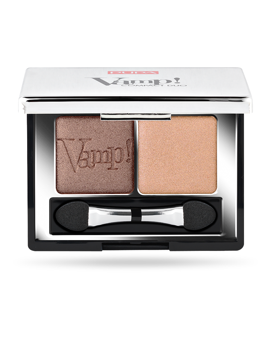 Pupa Vamp! Comp Duo Eyeshadow Duo Pure Colr Full Pay-Off - Bronze Amber