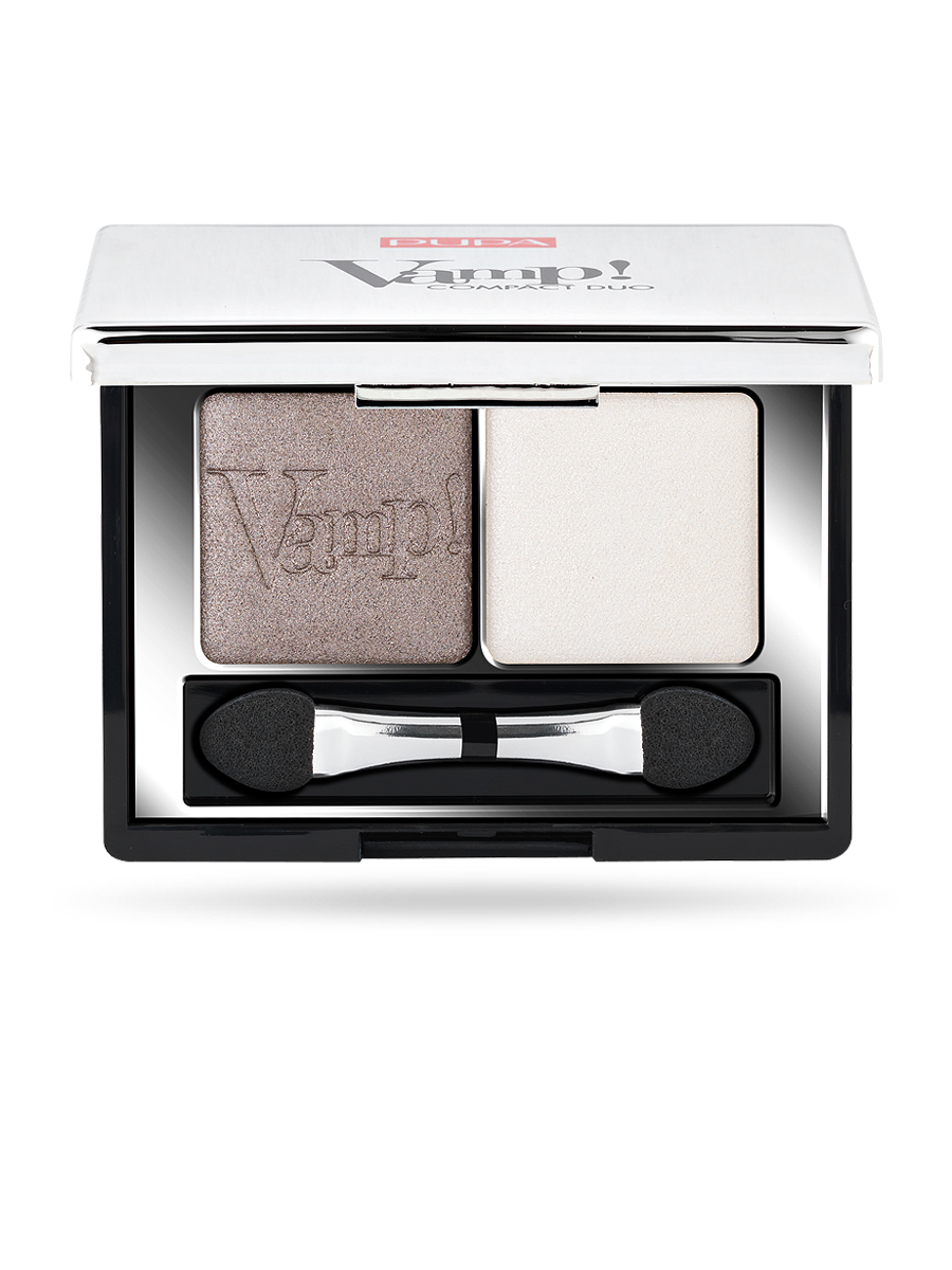 Pupa Vamp! Comp Duo Eyeshadow Duo Pure Colr Full Pay-Off - Cream Taupe