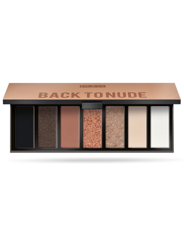 Pupa Make Up Stories Comp 7 Multi-Finish Eyeshadows Palette - Back To Nude