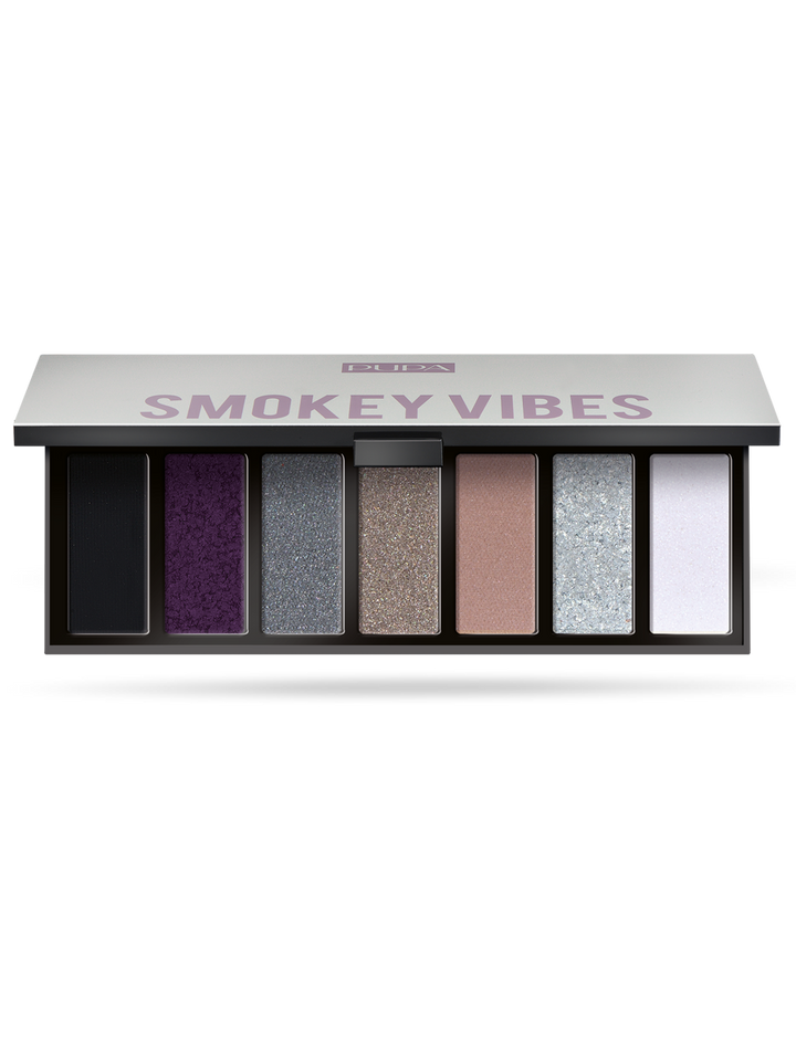 Pupa Make Up Stories Comp 7 Multi-Finish Eyeshadows Palette - Smokey Vibes