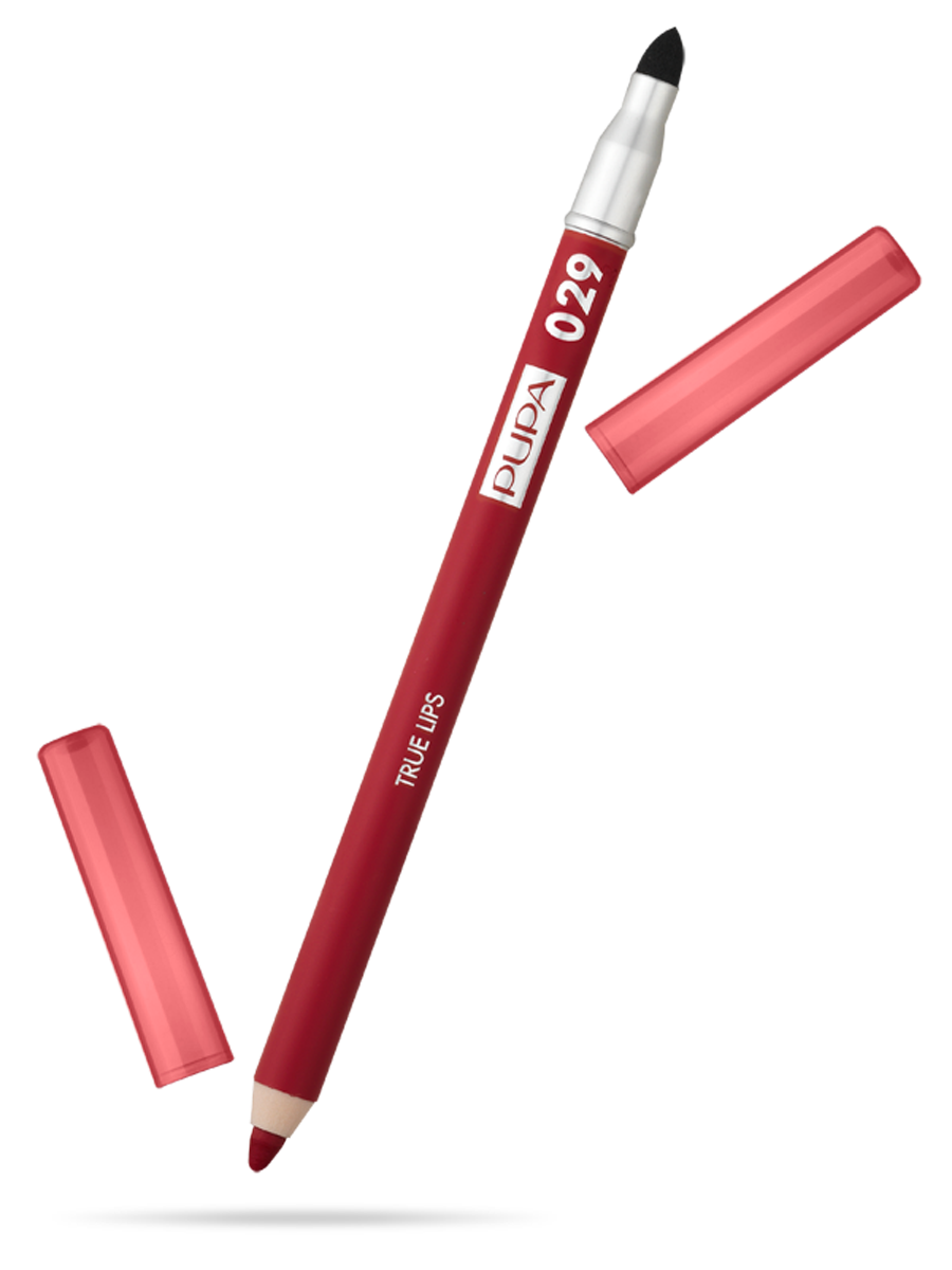 Pupa True Lips Blendable Lip Liner Pencil - Fire Red