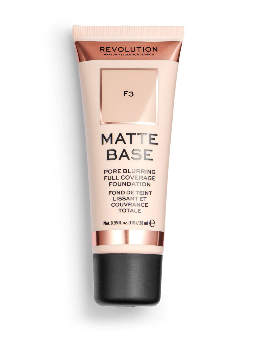 Makeup Revolution Matte Base Foundation F3