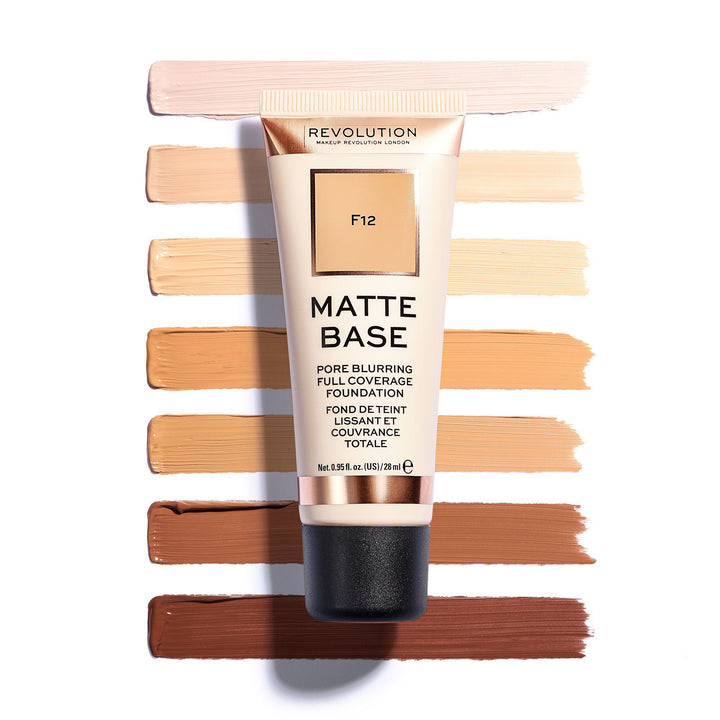 Makeup Revolution Matte Base Foundation F4